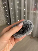 Ear-Fur-Case Capa Carabiner Plush-Cover Apple Airpods Rabbit Soft Wireless for 1-2/Wireless/Charging-fluffy-box