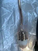 LAIKOU-cepillo de polvo para manicura rosa, brochas para colorete en polvo, Gel para uñas a la moda, accesorios de Material para uñas