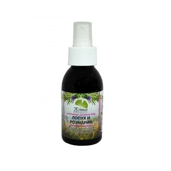 

Fat hydrolat "burdock and Rosemary" for hair