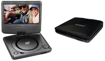 

SUNSTECH DVD PORTATIL DLPM728BK 7 "ABATIBL USB