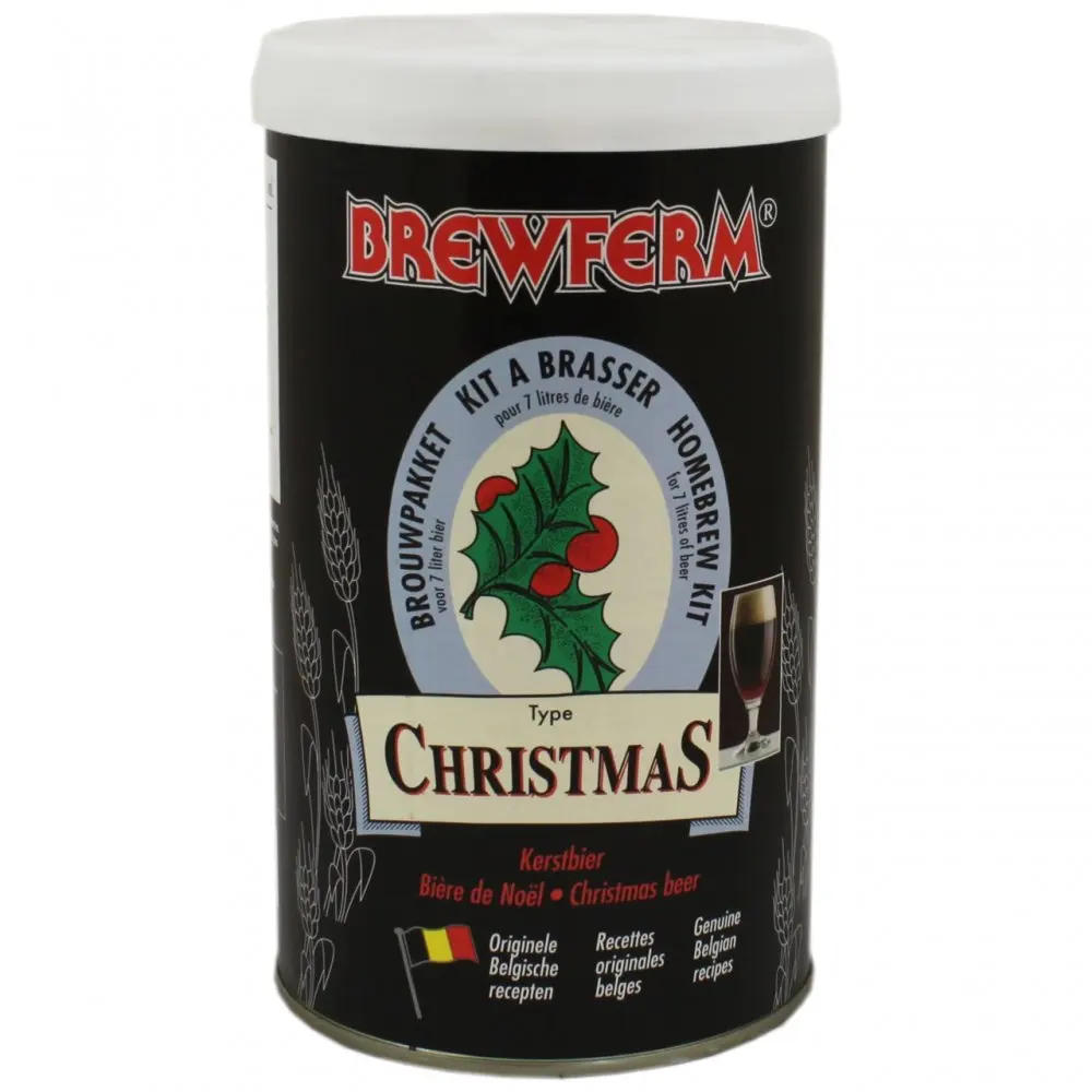 Пивной концентрат Brewferm CHRISTMAS Бельгийский солодовый экстракт пива домашнее пиво |