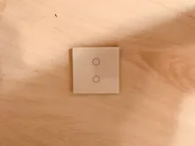 Wall-Light Glass-Panel Crystal Touch-Screen White Ac110-220v Standard Szaoju EU 1set