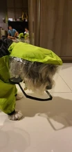 Dog Raincoat Pet Waterproof Detachable Rain Jacket Dogs Water Resistant Clothes for Dogs