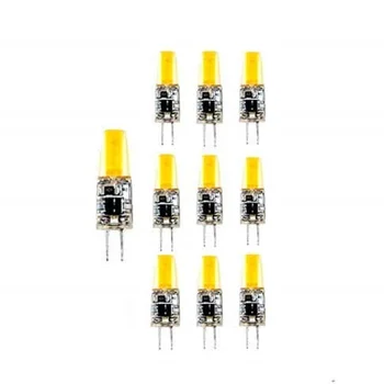 

Lámpara Bombilla LED G4 LED COB 12V CD 4000K luz día 3 W, (Pack 10)