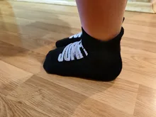 Calcetines antideslizantes cálidos para niño y niña, calcetín de algodón de Color caramelo, tobilleros gruesos y esponjosos de Otoño/Invierno, 1 par