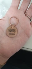 Etiquetas de dirección de nombre personalizadas etiquetas para mascota, Collar de perro gato accesorios decoración mascota etiqueta de identificación para perros collares Acero inoxidable Etiqueta de gato