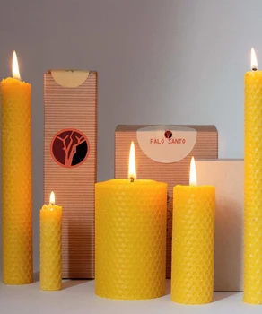

Beeswax Candle Set / Handmade