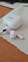 Lenovo-auriculares inalámbricos LP40 TWS, originales, con Bluetooth, Control táctil, deportivos, estéreo, para teléfono Android