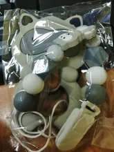 Joepada collar dentición bebé precioso Koala búho caballo del bebé mordedor Molar juguete para regalo mapache perlas de silicona de grado de alimentos