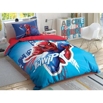 

Tac Licensed Spiderman Light City Glow 2020 Fashion Bedding Set Duvet Cover Solstice Home Textile Cyan Cute Cat Kitty Pillow Cas