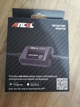 Battery-Tester Monitor ANCEL Electric-Charging Bluetooth Voltage-Test-Battery for Android
