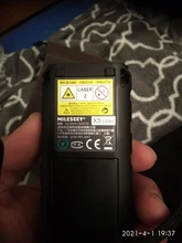 Mileseey-medidor de distancia láser profesional, medidor láser de trena, X5, Telémetro Láser