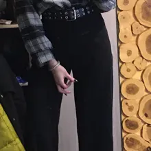 Pantalones de chándal para mujer, ropa de calle, moda de verano, estilo coreano, pierna ancha, Harajuku, holgado, negro, cintura alta, Vintage, 2020