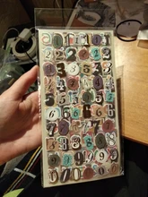 Pegatinas decorativas hechas a mano para álbum de recortes, calcomanías con números del alfabeto en inglés, Retro, decoración de álbumes y diarios, lote de 6 unidades