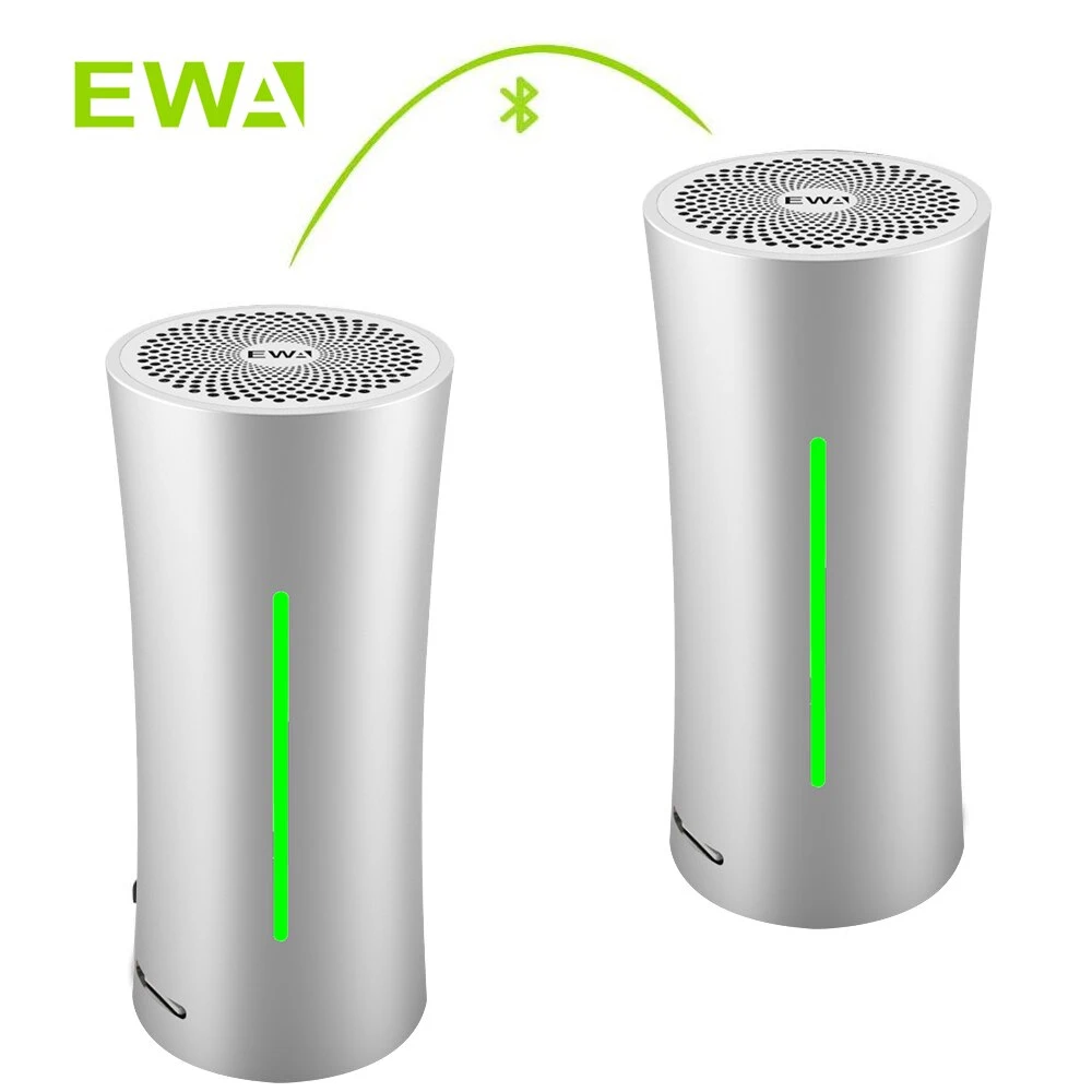EWA Portable Wireless Bluetooth 5.0 Speaker Outdoor Sport HIFI TWS Speakers 6000mAh Stereo Bass TF Card MP3 Player Hands-free 
