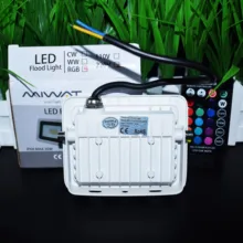 Outdoor Spotlight Projector-Lamp Remote-Controller Rgb Flood Color 100W Led IP68 50W