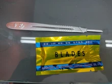 Cutting-Tool Scalpel-Blades Surgical-Knife Carbon-Steel 4--Handle 10-Pc Pcb-Repair Animal