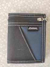 Billeteras de tela de lona para hombre, bolso de mano corto, monedero, monedero, tarjetas, titular de la identificación, regalo de cumpleaños