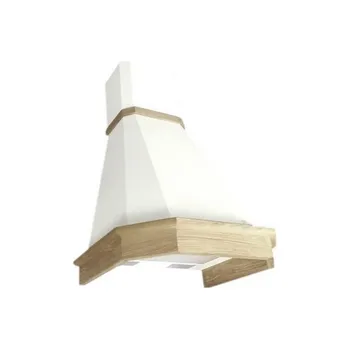 

Hood elikor fireplace facet 60п-650-п3л KV II м-650-60-70 White/Oak neokr