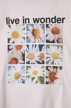 

Trendyol Printed Basic Knitted T-Shirt TWOSS20TS1242