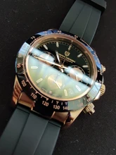 PAGANI DESIGN-Reloj de pulsera de cuarzo para hombre, cronógrafo de lujo, con fecha automática, dorado, resistente al agua, japonés, VK63, nuevo de 2021