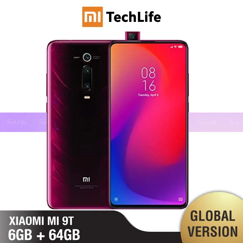 Глобальная версия Xiaomi Mi 9T 64 Гб ROM 6 Гб RAM(Совершенно новая/запечатанная) mi 9t, mi9t, mi 9, mi9 - Цвет: Flame Red 64GB