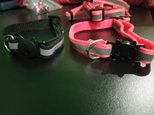 Collares de campanas para perros, hebillas de nailon ajustables, Collar reflectante de moda para mascotas, diseño de cabeza de gato, suministros para accesorios, 9 colores