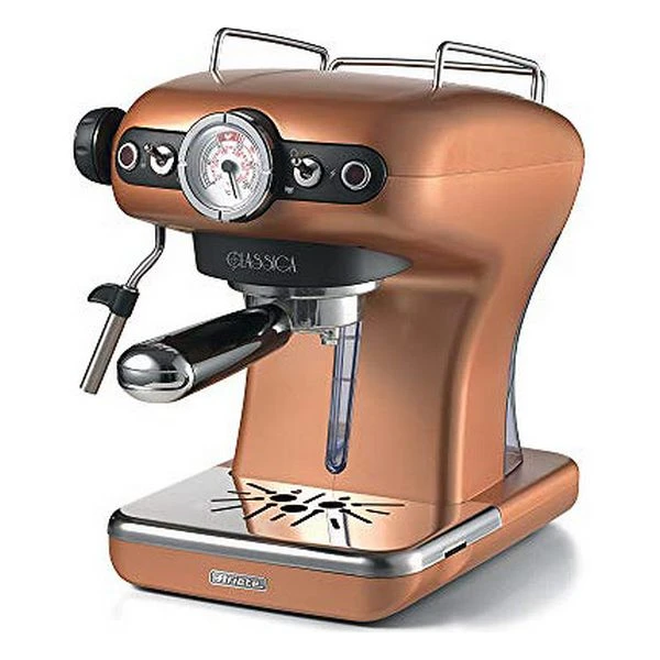 Cafetera Express de Brazo 1389/18 0,9 L 15 bar 850W Cobre|Máquinas de café| -