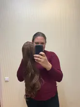 Similler-Peluca de cabello sintético largo ondulado de 22 pulgadas para mujer, pelo Afro de fibra resistente al calor, 18 estilos disponibles, colores combinados