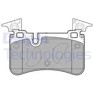 Колодки тормозные W204/C218/W212 63AMG 08- задние DELPHI LP2151