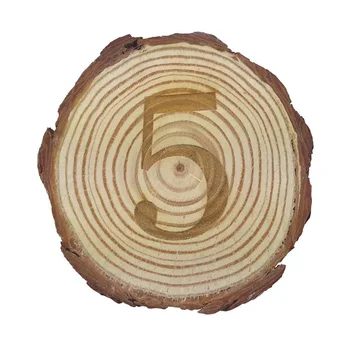 

Engraved Wood Slices, Wedding Table Centrepieces, Laser wood Engraved Table Name, Special Occasion
