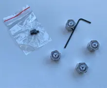 Tapones antirrobo para MERCEDES A clase B C E S CLA GLA GLC AMG válvula rueda Llanta