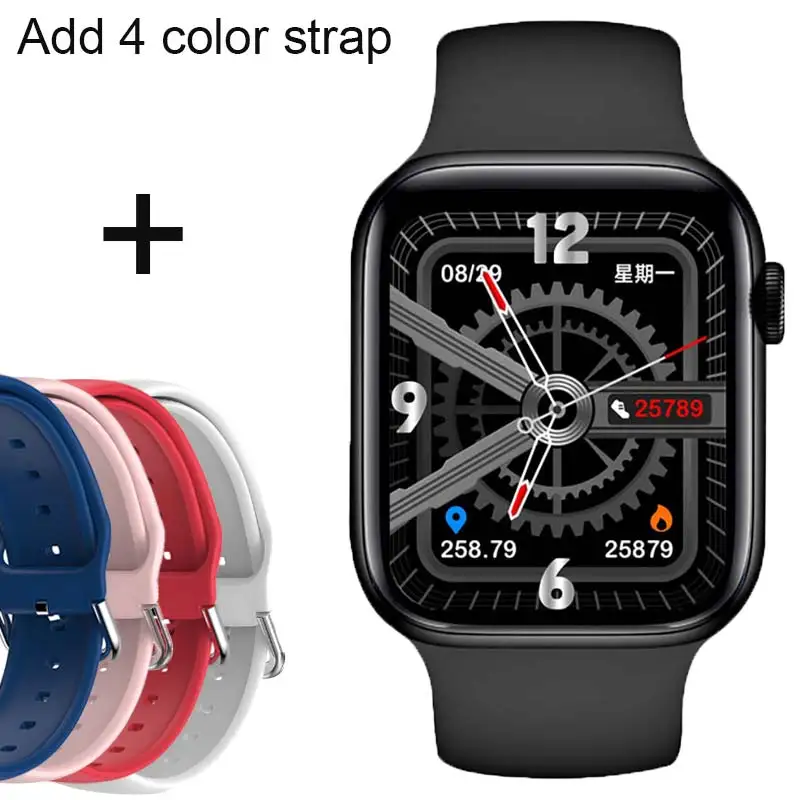 IWO Smart Watch Men Series 7 Wireless Charge Smartwatch Women Heart Rate Watches Bluetooth Call Fitness Tracker For Android IOS 