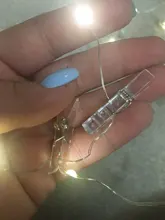 Led-String-Lights Garland Photo-Clip Battery-Operated Christmas-Decoration Holiday Wedding