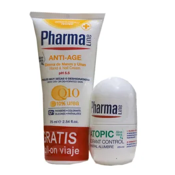 

PHARMALINE ANTI-AGING HAND CREAM 75ML + ATOPIC DEODORANT CHECKPOINT 25ML