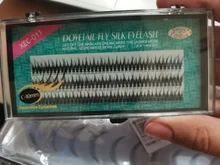 Cola de pez Natural Popular, cola de pato, Pestaña de visón suave, utensilio de extensión de pestañas, pestañas postizas