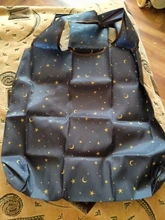Bolso de compras grande y lavable, ecológico, reutilizable, de tela, plegable
