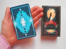 Juego de cartas de Tarot de the diven, guía inspirada en Deities, folclore y hadas de todo el mundo, 78