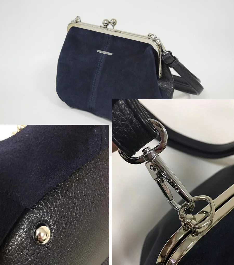 POSSESS BRAND, woman vintage frame bag