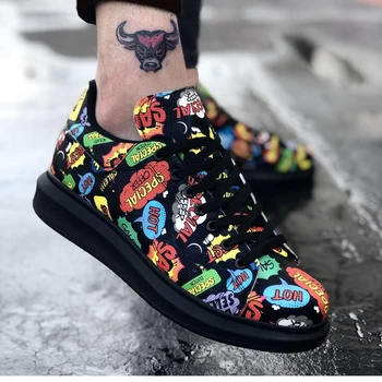 

BA0501 Laced Black Special Hot Thick Sole Unisex Shoes. Van, chaussure, air, para, flip, cover, lace, shoelaces, loafer