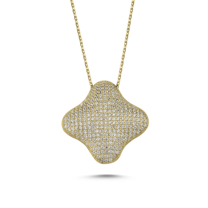 

Armagano Tile Zircon Stone Ghost Pendant