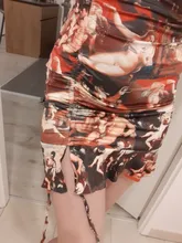 Vestido de primavera-verano fruncido sin mangas,