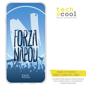 

FunnyTech®Stand case for IPhone 5C Silicone L Forza Napoli vers.1