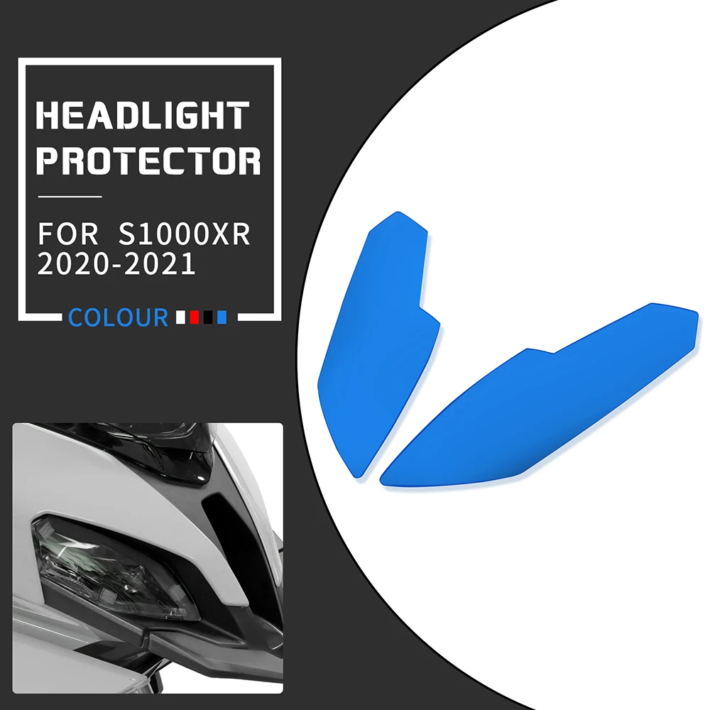 

For BMW S1000XR S1000 XR S 1000 XR 2020-2022 Motorcycle Front Headlight Head Light Guard Headlamp Screen Shield Lens