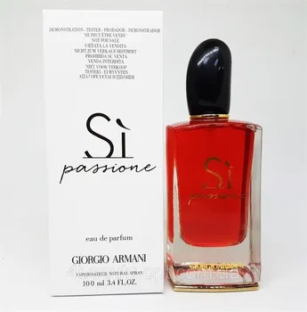 

Sİ PASSİONE 100ML EAU DE PARFUM WOMEN TESTER PERFUME