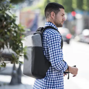 

Anti-theft Rucksack with USB and Tablet and Laptop Compartment 145949