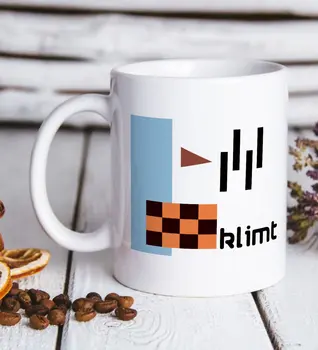 

Klimt Design White Mug Cup