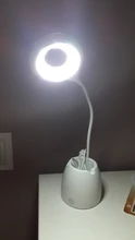 Bracket-Pen-Holder Desk-Light Table-Lamp Dimming Touch-Night-Light Learning-Multi-Function