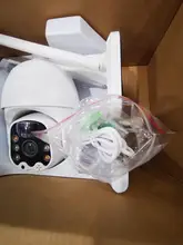 Cámara IP Solar de 1080P para exteriores, WIFI, 8W, batería recargable, domo de velocidad PTZ, impermeable de calle