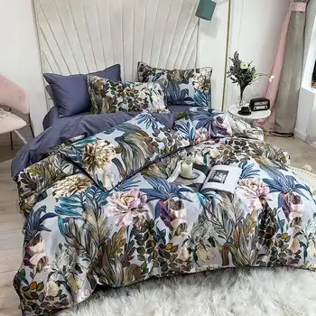 

Bedding Set with blanket arttextile blanket euro 1,5 полутороспальный one-and-a-half blue for bedroom home textile
